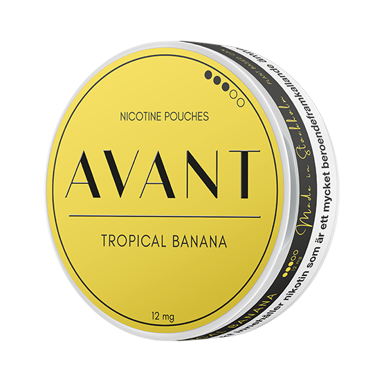 buy-avant-tropical-banana-12mg-nicotine-pouches-online-snusljus
