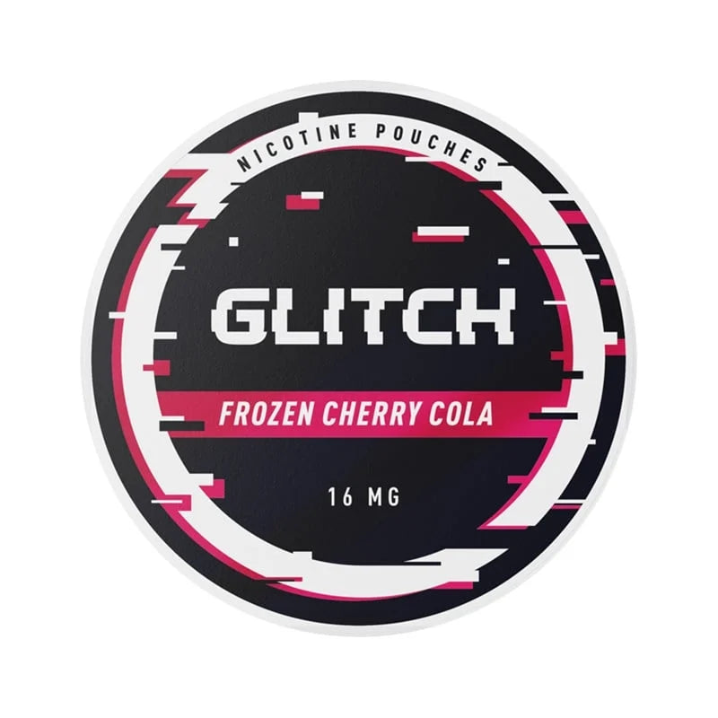 glitch-frozen-cherry-cola-16mg-nicotine-pouches-online-snusljus