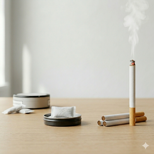 Nicotine Pouches vs Cigarettes