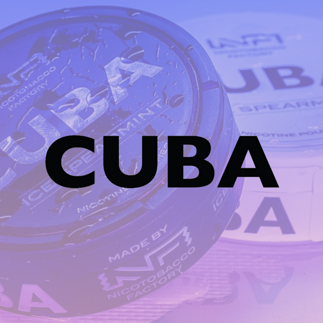Cuba Nicotine Pouches Flavors Exclusive Selection Snusljus SL
