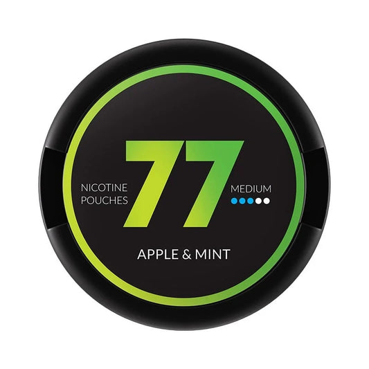 77-apple-mint-10.4mg-nicotine-pouches-online-snusljus