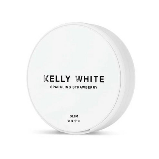 Kelly White Sparkling Strawberry Nicotine Pouches