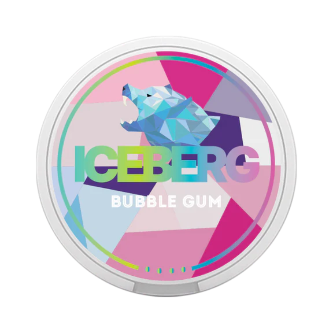 Buy ICEBERG Bubblegum Nicotine Pouches Online SnusLjus