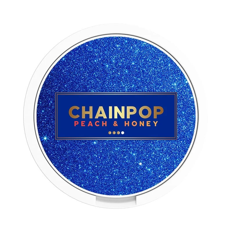 buy-chainpop-peach-honey-9mg-nicotine-pouches-online-snusljus
