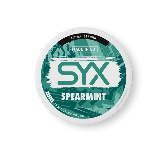 buy-syx-spearmint-20mg-nicotine-pouches-online-snusljus
