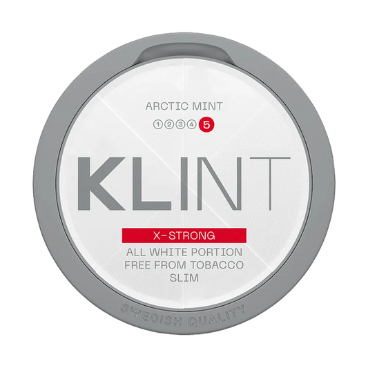 klint Arctische Munt Extra Sterk 20mg Nicotine Zakjes online snusljus