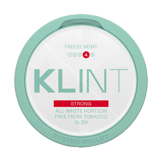 klint Freeze Mint 14mg Nicotine Zakjes online snusljus